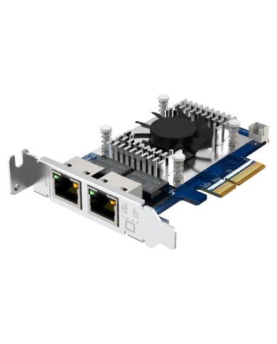 QNAP QXG-10G2TB Dual Port 10GbE - PC Gamer Casa