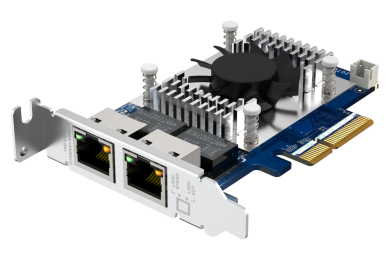 QNAP QXG-10G2TB Dual Port 10GbE - PC Gamer Casa