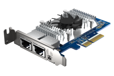 QNAP QXG-10G2T - BX710 Dual 10GbE - Carte réseau - Pc Gamer Casa - Maroc