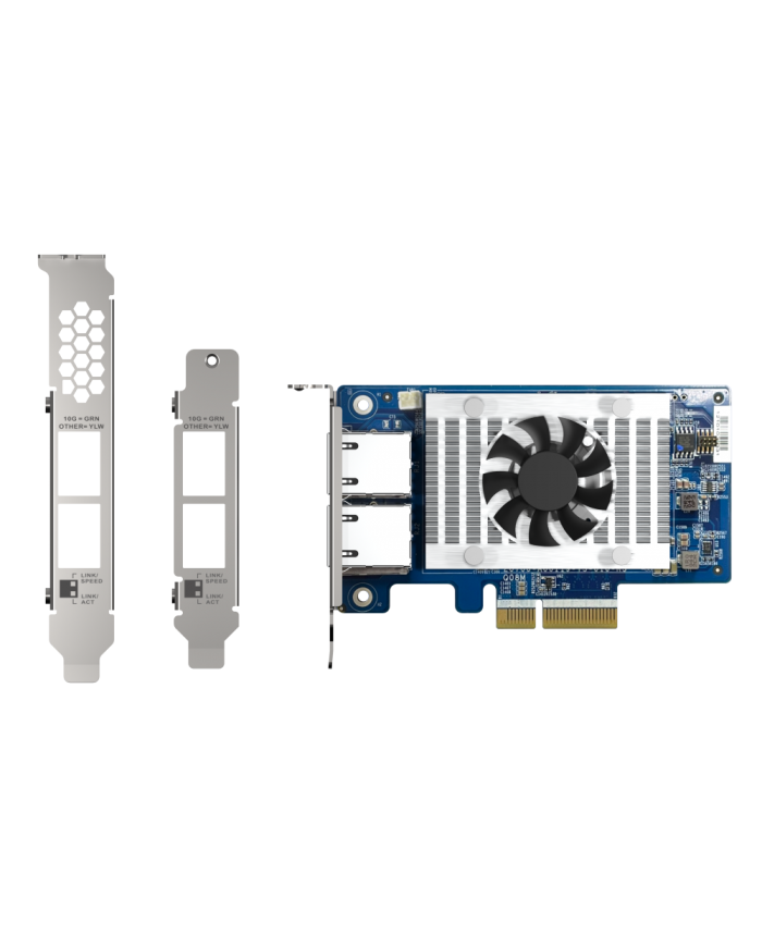 QNAP QXG-10G2T - BX710 Dual 10GbE - Carte réseau - Pc Gamer Casa - Maroc