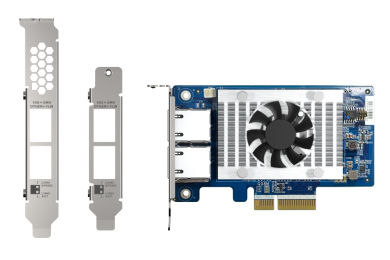 QNAP QXG-10G2T - BX710 Dual 10GbE - Carte réseau - Pc Gamer Casa - Maroc