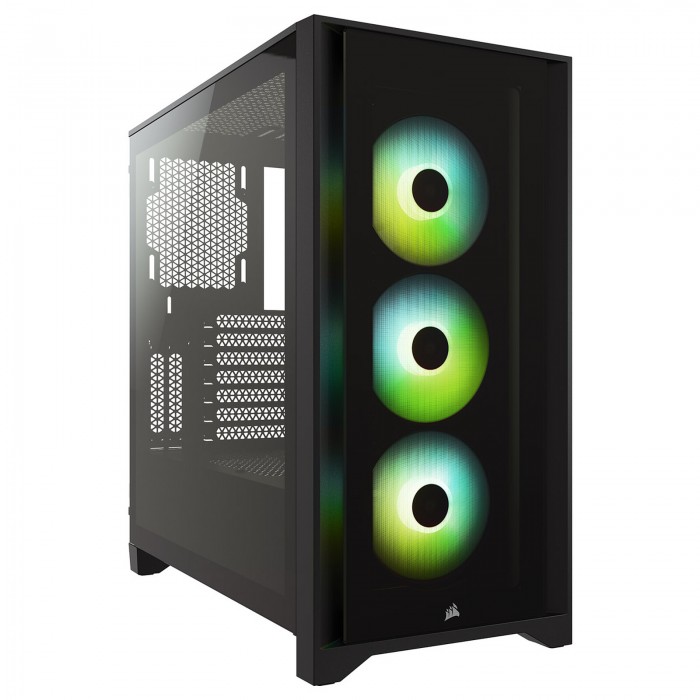 Corsair iCUE 4000X RGB Tempered Glass (Noir) -  Pc Gamer Casa