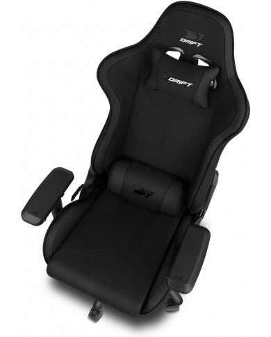 Drift DR110 Tissu Noir - Chaise Gamer - Pc Gamer Casa