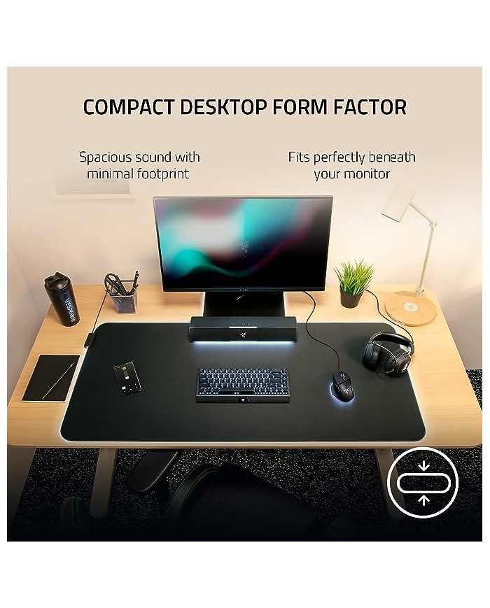 Razer Leviathan v2 X - Enceinte PC - Razer Marooc Razer Leviathan v2 X - Enceinte PC - Razer Marooc