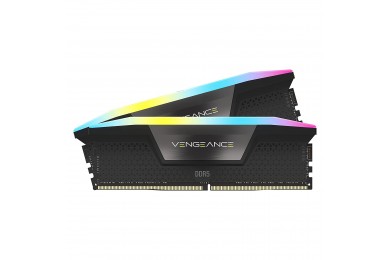 Corsair Vengeance RGB DDR5 32 Go (2 x 16 Go) 7200 MHz CL34 - Noir-  PC Gamer Casa Corsair Vengeance RGB DDR5 32 Go (2 x 16 Go) 7200 MHz CL34 - Noir-  PC Gamer Casa