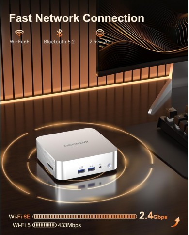 Mini PC GEEKOM A7 AMD Ryzen 9 7940HS 32GB 2TB SSD - PCGAMERCASA .MA