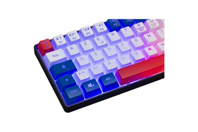 The G-Lab Keyz Hydrogen (Bleu/Blanc/Rouge) - Clavier PC The G-Lab Keyz Hydrogen (Bleu/Blanc/Rouge) - Clavier PC