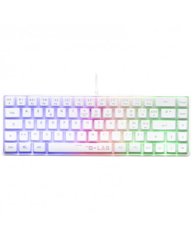 The G-Lab Keyz Hydrogen (Blanc) - Clavier PC The G-Lab Keyz Hydrogen (Blanc) - Clavier PC