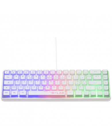 The G-Lab Keyz Hydrogen (Blanc) - Clavier PC The G-Lab Keyz Hydrogen (Blanc) - Clavier PC