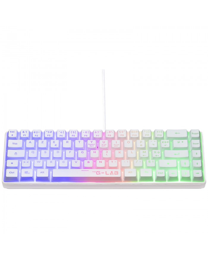 The G-Lab Keyz Hydrogen (Blanc) - Clavier PC