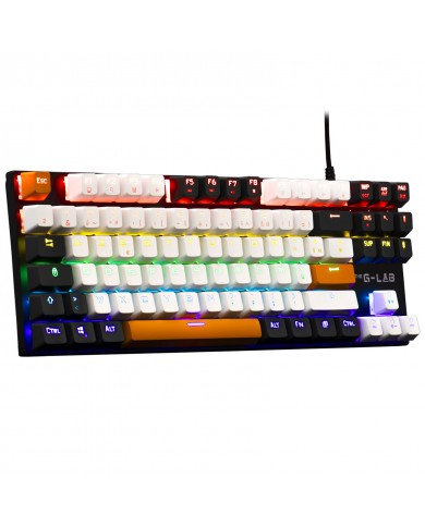 The G-Lab Keyz Mercury TKL (Colours) - Clavier PC The G-Lab Keyz Mercury TKL (Colours) - Clavier PC