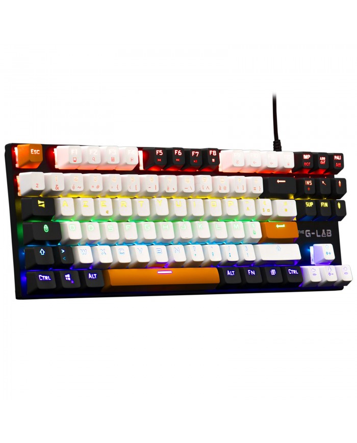 The G-Lab Keyz Mercury TKL (Colours) - Clavier PC The G-Lab Keyz Mercury TKL (Colours) - Clavier PC