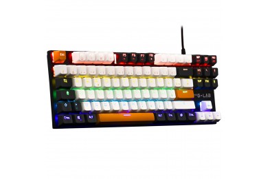 The G-Lab Keyz Mercury TKL (Colours) - Clavier PC The G-Lab Keyz Mercury TKL (Colours) - Clavier PC
