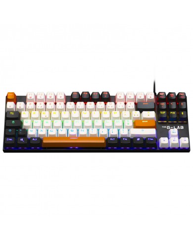 The G-Lab Keyz Mercury TKL (Colours) - Clavier PC The G-Lab Keyz Mercury TKL (Colours) - Clavier PC