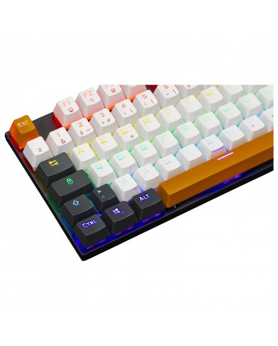 The G-Lab Keyz Mercury TKL (Colours) - Clavier PC The G-Lab Keyz Mercury TKL (Colours) - Clavier PC