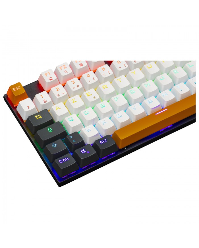 The G-Lab Keyz Mercury TKL (Colours) - Clavier PC The G-Lab Keyz Mercury TKL (Colours) - Clavier PC