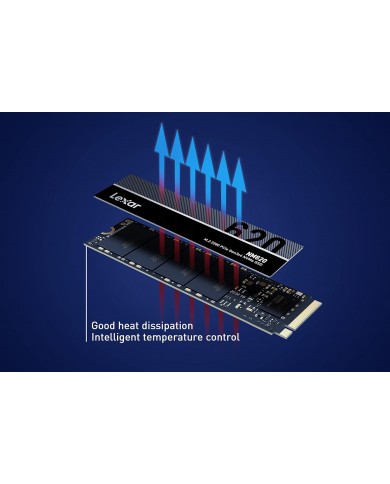 Lexar NM620 M.2 PCIe NVMe 2TB - Disques SSD - Pc Gamer Casa