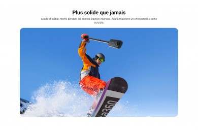 Insta360 Perche à Selfie Invisible 114 cm  - insta maroc