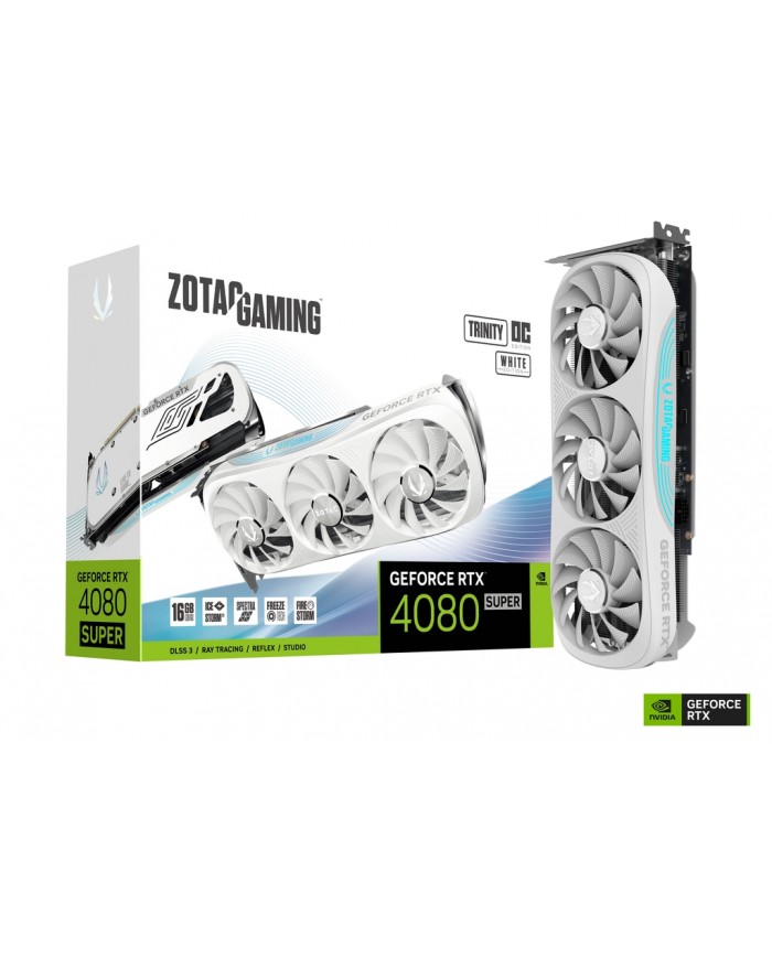 ZOTAC GAMING GeForce RTX 4080 SUPER Trinity OC White -PC Gamer Casa