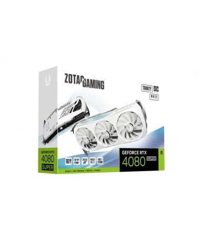 ZOTAC GAMING GeForce RTX 4080 SUPER Trinity OC White -PC Gamer Casa