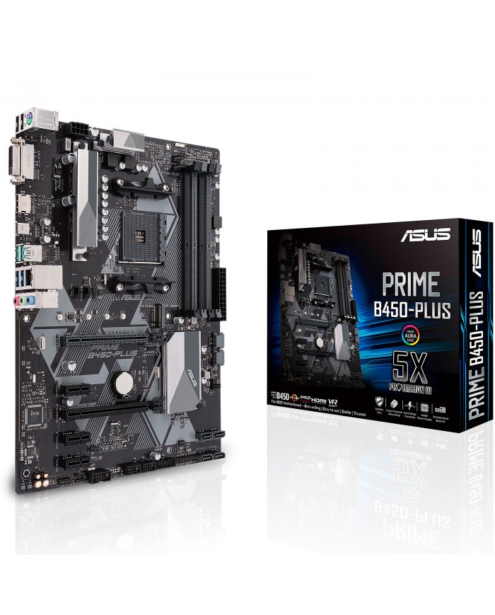 ASUS PRIME B450-PLUS ATX - Carte mère - PC Gamer Casa