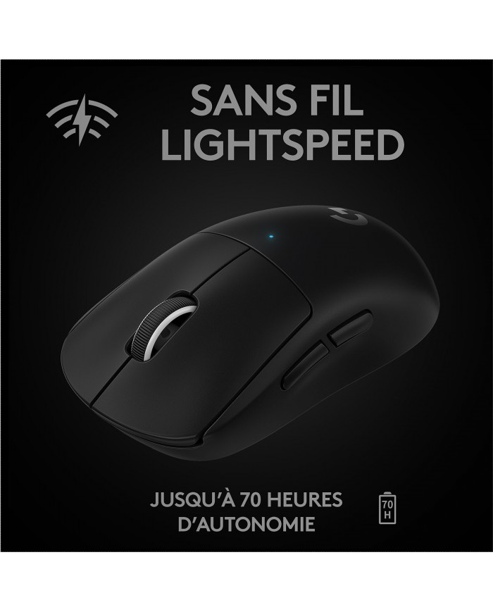 Logitech G Wireless Gaming Pro X Superlight (Noir) / Souris PC Logitech G Wireless Gaming Pro X Superlight (Noir) / Souris PC
