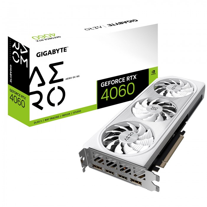 Gigabyte GeForce RTX 4060 AERO OC 8G - Carte Graphique - Pc Gamer Casa Gigabyte GeForce RTX 4060 AERO OC 8G - Carte Graphique - Pc Gamer Casa