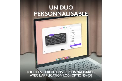 Logitech Pebble 2 Combo Noir for Mac  / Clavier -Souris / Logitech Maroc