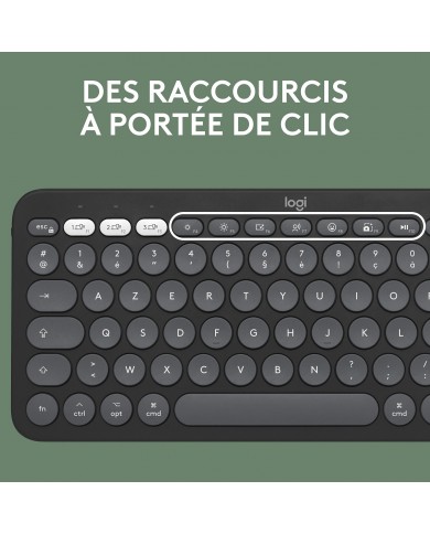 Logitech Pebble 2 Combo Noir for Mac  / Clavier -Souris / Logitech Maroc