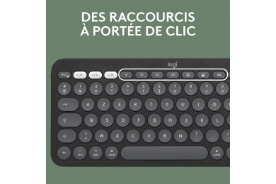 Logitech Pebble 2 Combo Noir for Mac  / Clavier -Souris / Logitech Maroc