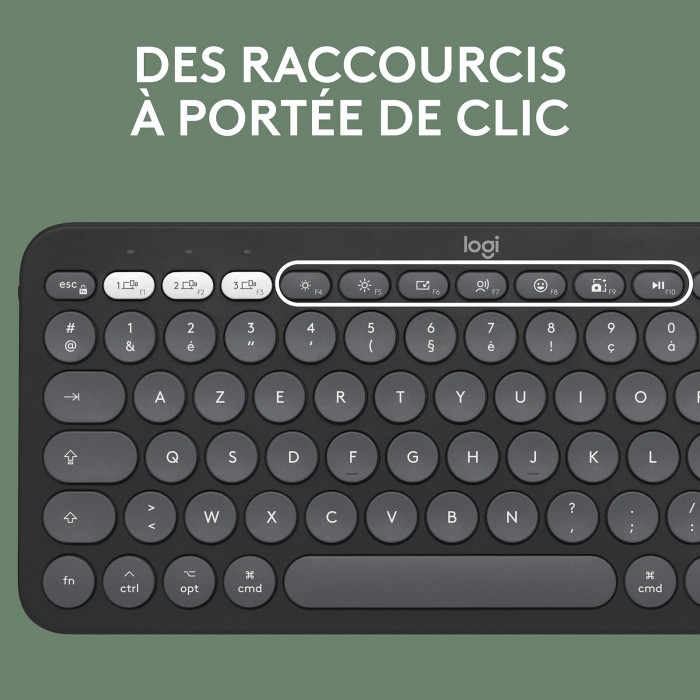 Logitech Pebble 2 Combo Noir for Mac  / Clavier -Souris / Logitech Maroc