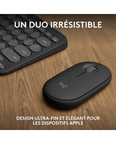 Logitech Pebble 2 Combo Noir for Mac  / Clavier -Souris / Logitech Maroc