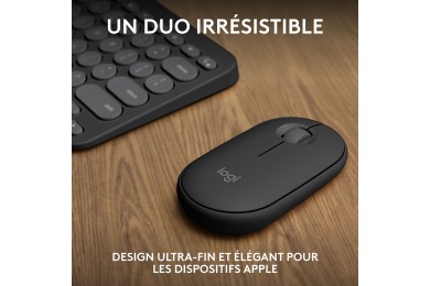 Logitech Pebble 2 Combo Noir for Mac  / Clavier -Souris / Logitech Maroc