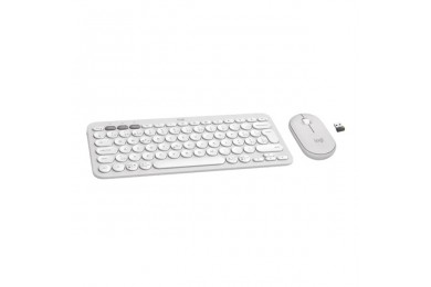 Logitech Pebble 2 Combo white for Mac - Pack clavier souris / Logitech Maroc