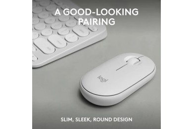 Logitech Pebble 2 Combo white for Mac - Pack clavier souris / Logitech Maroc