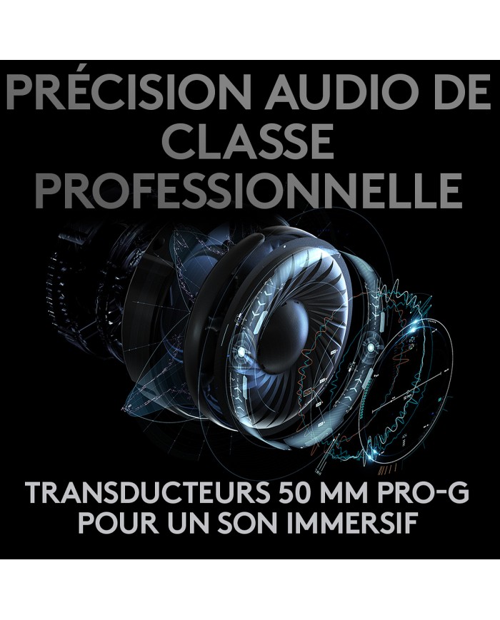 Logitech G Pro X Wireless Lightspeed Gaming Headset (Noir) - Casque -Micro -  Logitech  Maroc Logitech G Pro X Wireless Lightspeed Gaming Headset (Noir) - Casque -Micro -  Logitech  Maroc