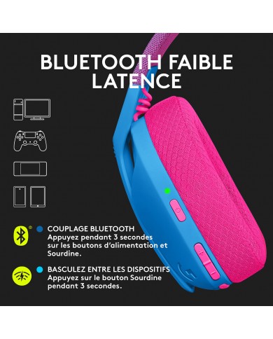 Logitech G G435 (Bleu) - Micro-casque - Logitech Maroc