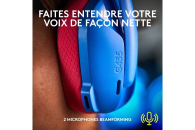 Logitech G G435 (Bleu) - Micro-casque - Logitech Maroc Logitech G G435 (Bleu) - Micro-casque - Logitech Maroc