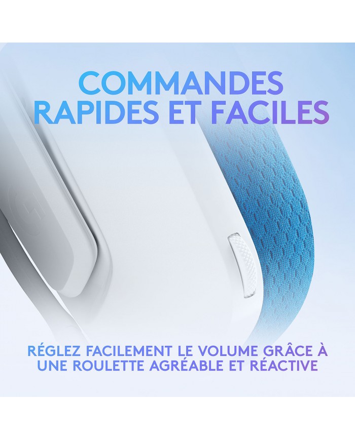 Logitech G G335 (BLANC) - Micro-casque - Logitech Maroc