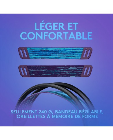 Logitech G G335 (Noir) / Micro-casque / Logitech Maroc