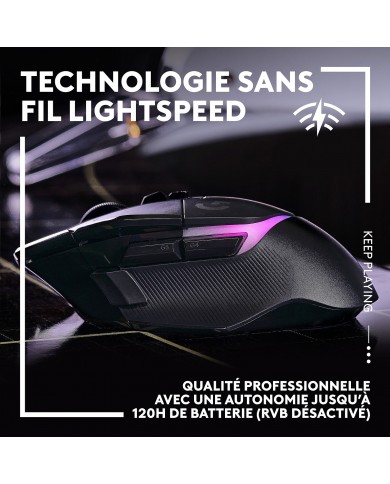 Logitech G G502X Plus Noir / Souris PC  / Logitech Maroc