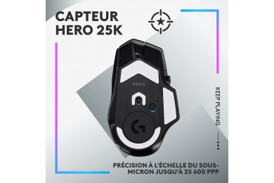 Logitech G G502X Plus Noir / Souris PC  / Logitech Maroc Logitech G G502X Plus Noir / Souris PC  / Logitech Maroc