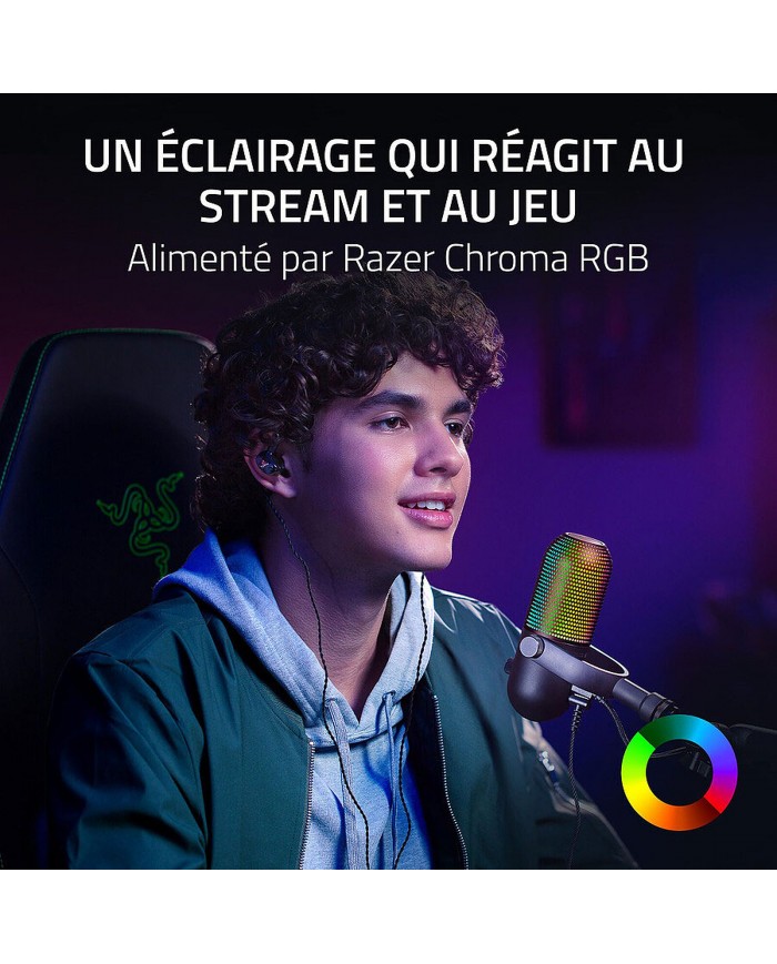 Razer Seiren V3 Chroma / Microphone / RAZER Maroc