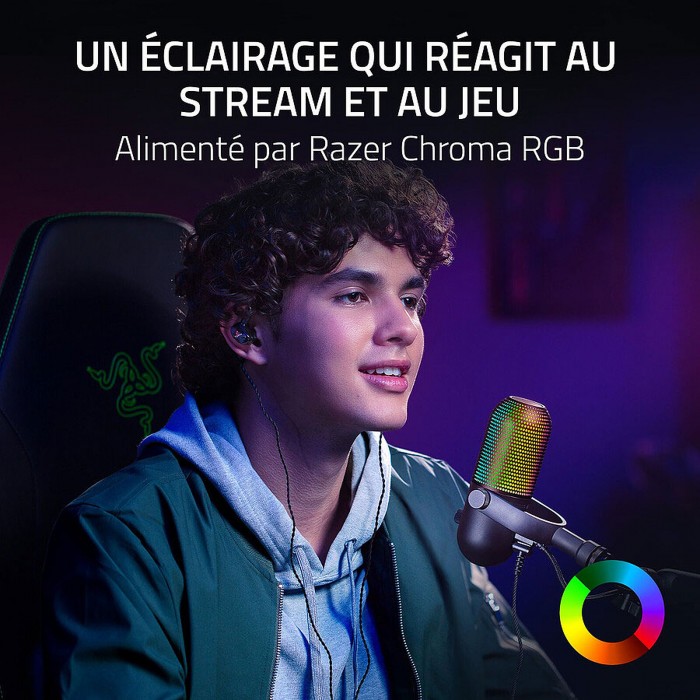 Razer Seiren V3 Chroma / Microphone / RAZER Maroc Razer Seiren V3 Chroma / Microphone / RAZER Maroc