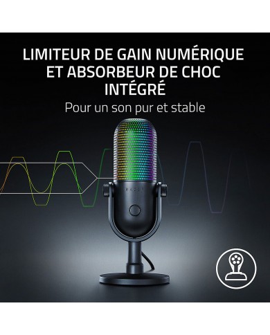 Razer Seiren V3 Chroma / Microphone / RAZER Maroc