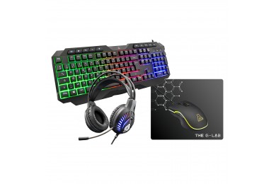 The G-Lab Combo Actinium (FR) / Pack Clavier Souris Tapis Casque / G-LAB Maroc