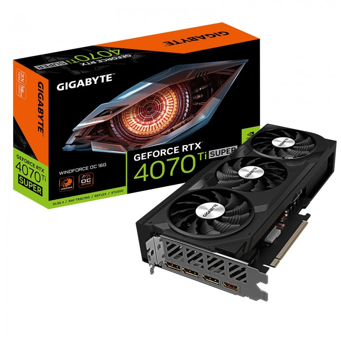 Gigabyte GeForce RTX 4070 Ti SUPER WINDFORCE OC / Gigabyte Maroc Gigabyte GeForce RTX 4070 Ti SUPER WINDFORCE OC / Gigabyte Maroc