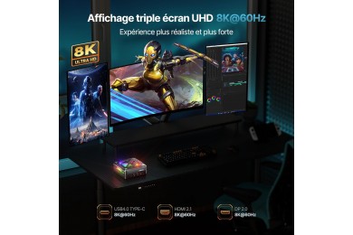 ACEMAGIC AM18 AMD Ryzen™ 7 7840HS / Mini PC / Pc Gamer Casa