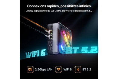 ACEMAGIC AM18 AMD Ryzen™ 7 7840HS / Mini PC / Pc Gamer Casa