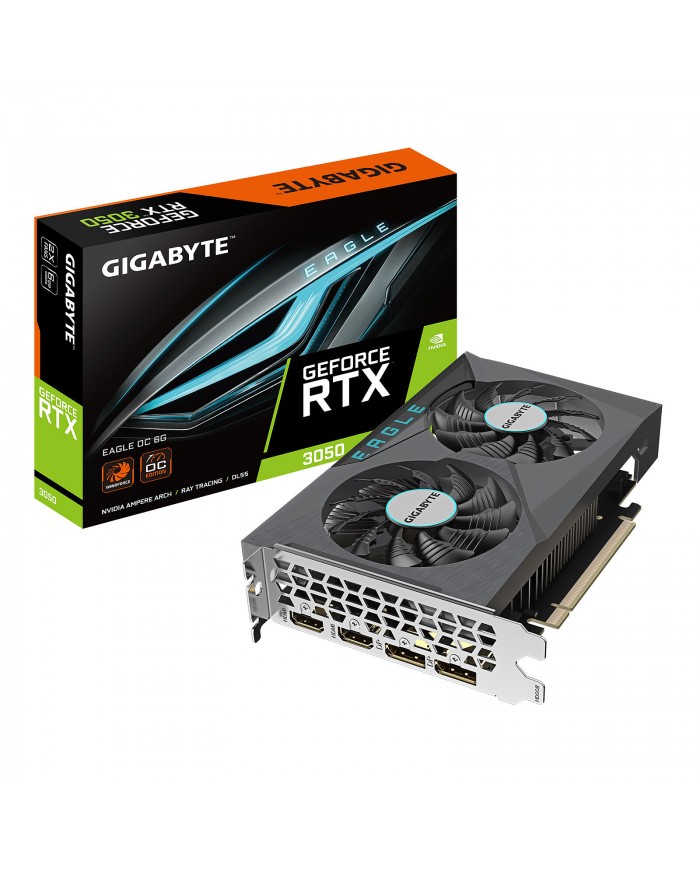 Carte Graphique Gigabyte GeForce RTX 3050 EAGLE OC 6G / Gigabyte Maroc